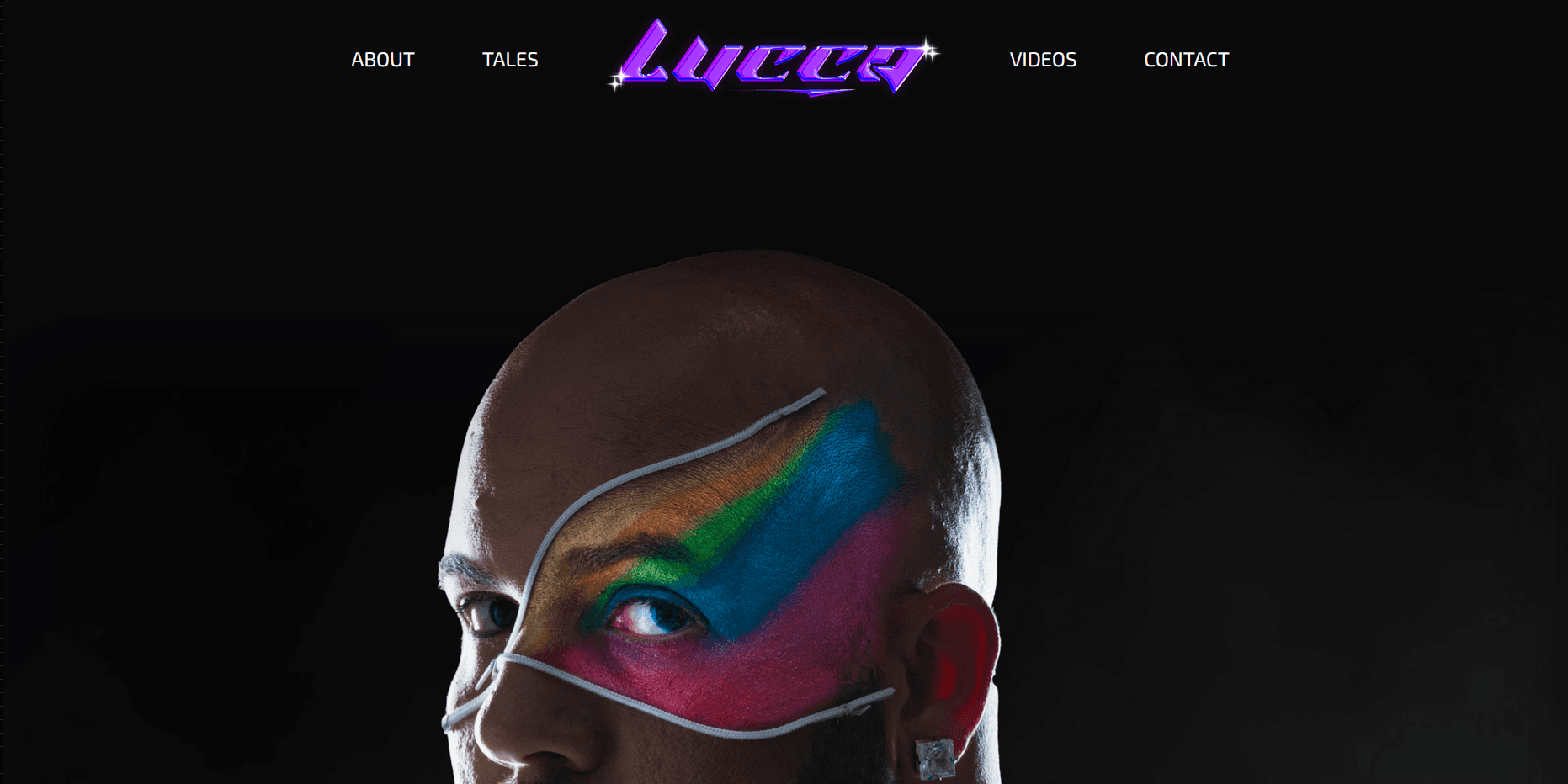 Preview do projeto Lucca Website